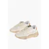 Valentino Fabric And Leather Sneakers With Injected Sole