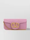 Valentino Fabric Locò Clutch Chain Strap