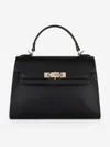 Valentino Fae Re Satchel Bag In Black