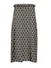 Valentino Falda Semilarga - Multicolor