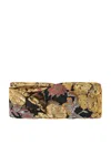 Valentino Famiglia 2 Headband In Nero  Lurex Oro  & Arancio