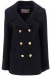 VALENTINO FASHIONABLE DOUBLE-BREASTED WOOL JACKET FOR WOMEN