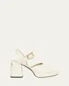 Valentino Sandalo Con Plateau Fawcette In Vitello Abrasivato 100mm