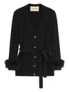 Valentino V-neck Long-sleeved Sweater