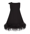 Valentino Black Sleeveless Crewneck Mini Dress In Black