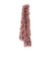 Valentino Feathers Scarf With Ostrich And Turkey Feathers In Pink