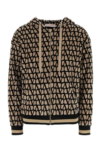 VALENTINO VALENTINO GARAVANI TOILE ICONOGRAPHE CHENILLE SWEATSHIRT