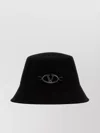 Valentino Black Felt Bucket Hat