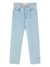 Valentino Five-pockets Jeans In Blue