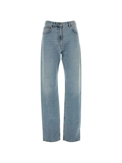 Valentino Five-pocket Jeans In Blue