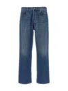 Valentino Five-pocket Jeans In Blue