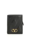 Valentino Quilted 67 Leather Wallet
