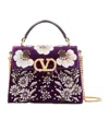 Valentino Flap Shoulder Bag In Black