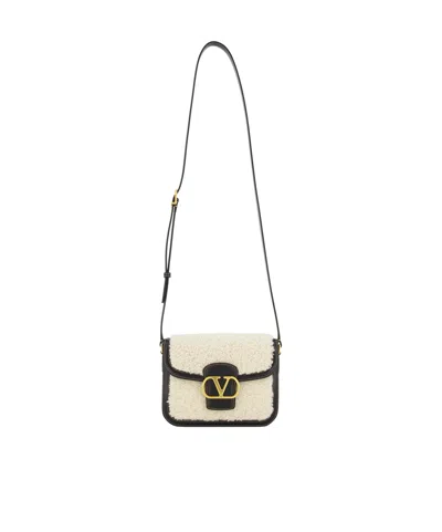 Valentino Garavani Flap Shoulder Bag In Brown