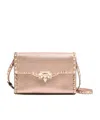 Valentino Flap Shoulder Bag In Neutral