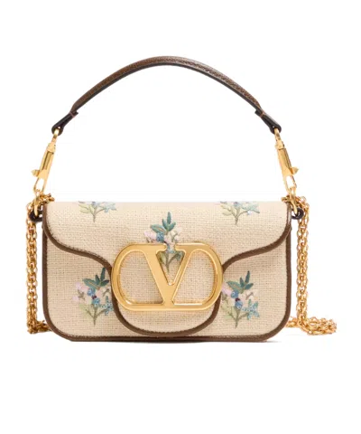 Valentino Garavani Flap Shoulder Bag In Brown