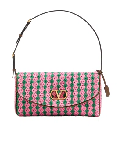 Valentino Garavani Flap Shoulder Bag In Multi