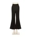 Valentino Flared Casual Pants In Black