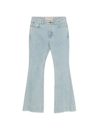 Valentino 5-pocket Denim Pants In Blue