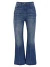 Valentino Garavani Flared Jeans In Blue