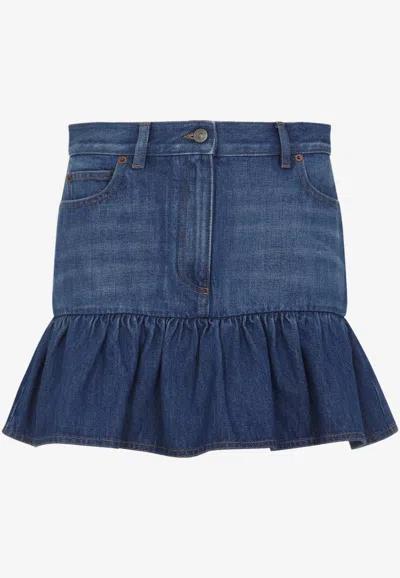 VALENTINO FLARED MINI SKIRT