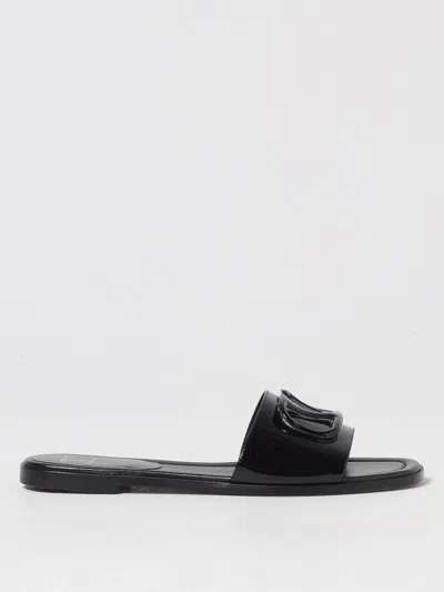 VALENTINO GARAVANI FLAT SANDALS VALENTINO GARAVANI WOMAN COLOR BLACK,G49670002