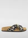 Valentino Iconographer Canvas Slides With In Schwarz