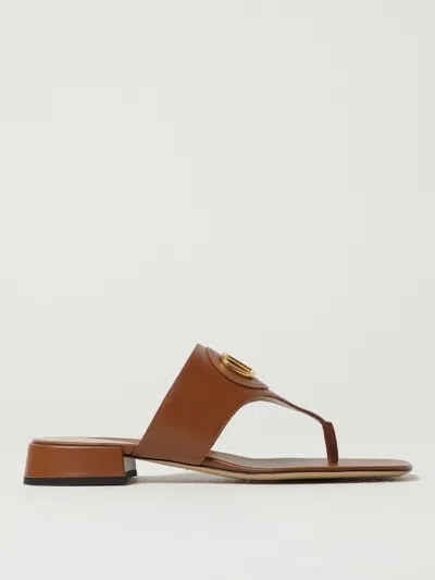 Valentino Garavani Flat Sandals  Woman Colour Brown