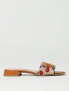 Valentino Garavani Vlogo Signature Slide Sandal In Multi