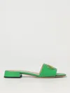 Valentino Vlogo Signature Leather Sandal