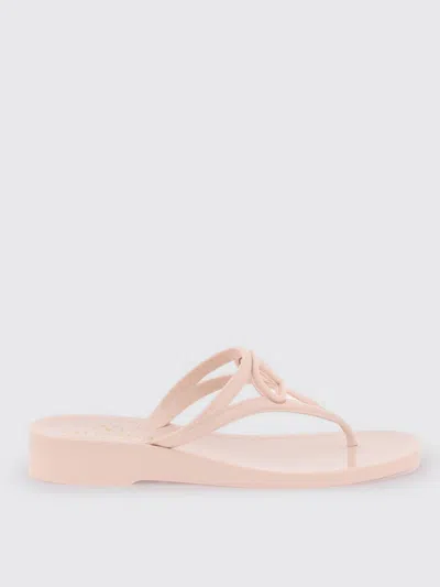 Valentino Garavani Flat Sandals  Woman Color Pink