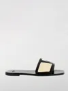 Valentino Garavani Viva Superstar Slide Sandal In Nappa Leather In White