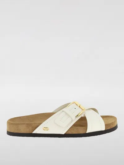 VALENTINO GARAVANI FLAT SANDALS VALENTINO GARAVANI WOMAN COLOR WHITE,F94451001