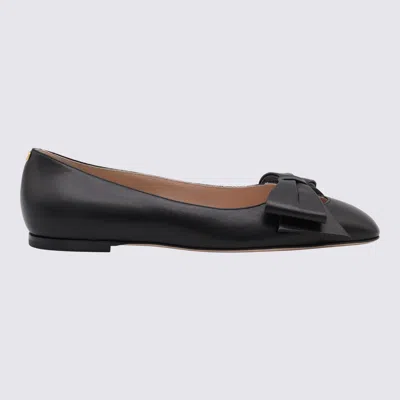 Valentino Garavani Flat Shoes Blacks And Greys