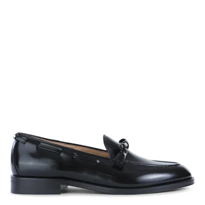 VALENTINO GARAVANI FLAT SHOES BLACKS AND GREYS