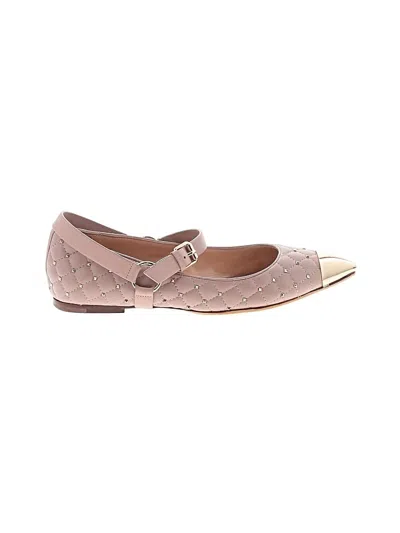 Pre-owned Valentino Garavani Flats In Brown