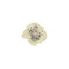Valentino Garavani Men Fleur Lumineuse Brooch In Gold