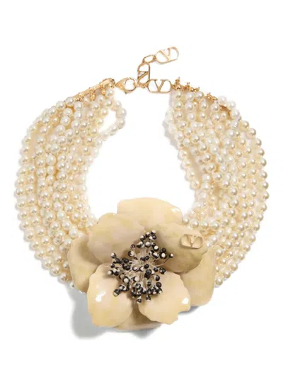 VALENTINO GARAVANI FLEUR LUMINEUSE NECKLACE
