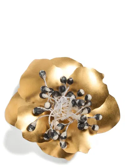 VALENTINO GARAVANI FLEUR LUMINEUSE SMALL BROOCH