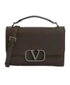 Valentino Flip Shoulder Bag In Brown