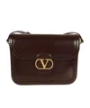 Valentino Flip Shoulder Bag In Brown