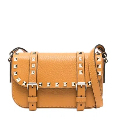 Valentino Garavani Flip Shoulder Bag In Orange