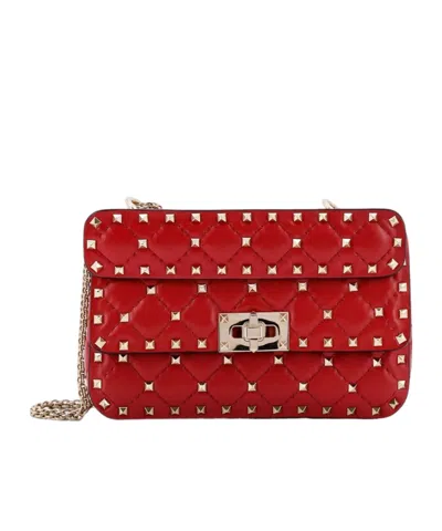 Valentino Garavani Flip Shoulder Bag In Red