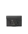 Valentino Flip Wallet In Black