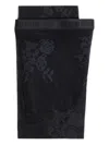 Valentino Sheer Floral Pattern Lycra Tights With Elastic Waistband