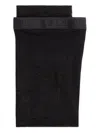 Valentino Flower Lycra Collant In Black