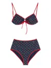 Valentino Cherryfic Printed Lycra Bikini Set