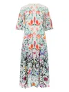 Valentino Floral-print Dress In Multi