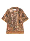 Valentino Patterned Shirt In Neutrals