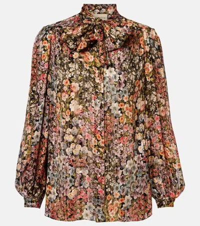Valentino All Over Print Shirt In Multi